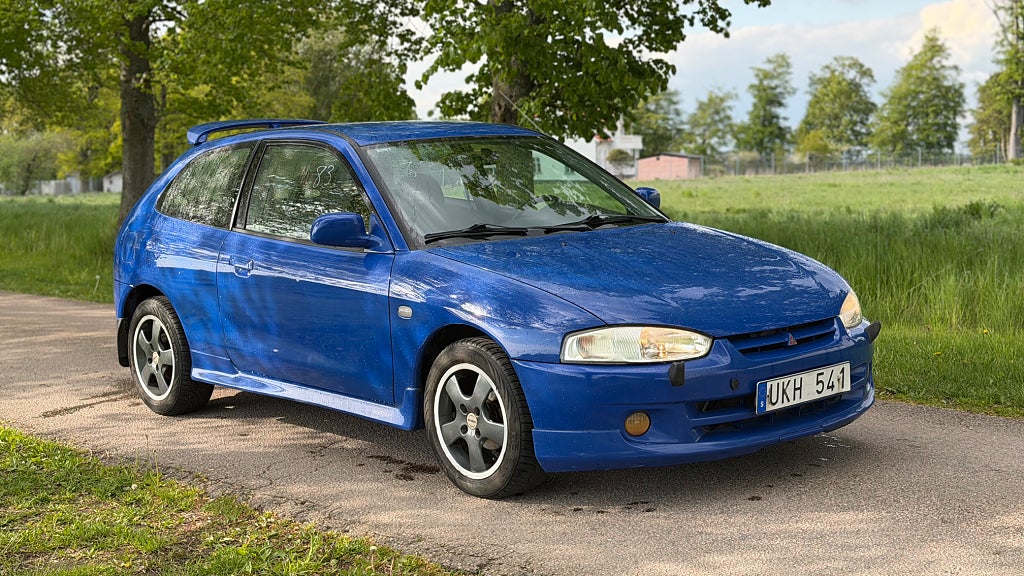 Mitsubishi Colt 1.6 GLX Svensksåld, 3 privat ägare, Lågmil. AC 