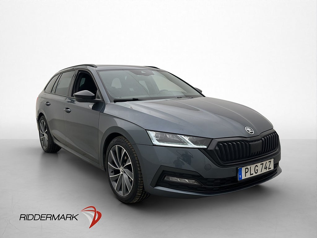 Skoda Octavia 2.0 TDI 200hk 4x4 Canton Värm Kamera Drag