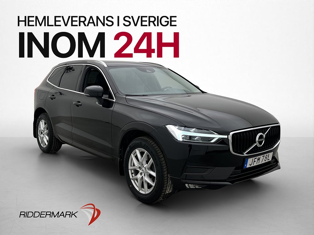 Volvo XC60 B4 197hk AWD Värmare VOC Kamera CarPlay Navi Drag