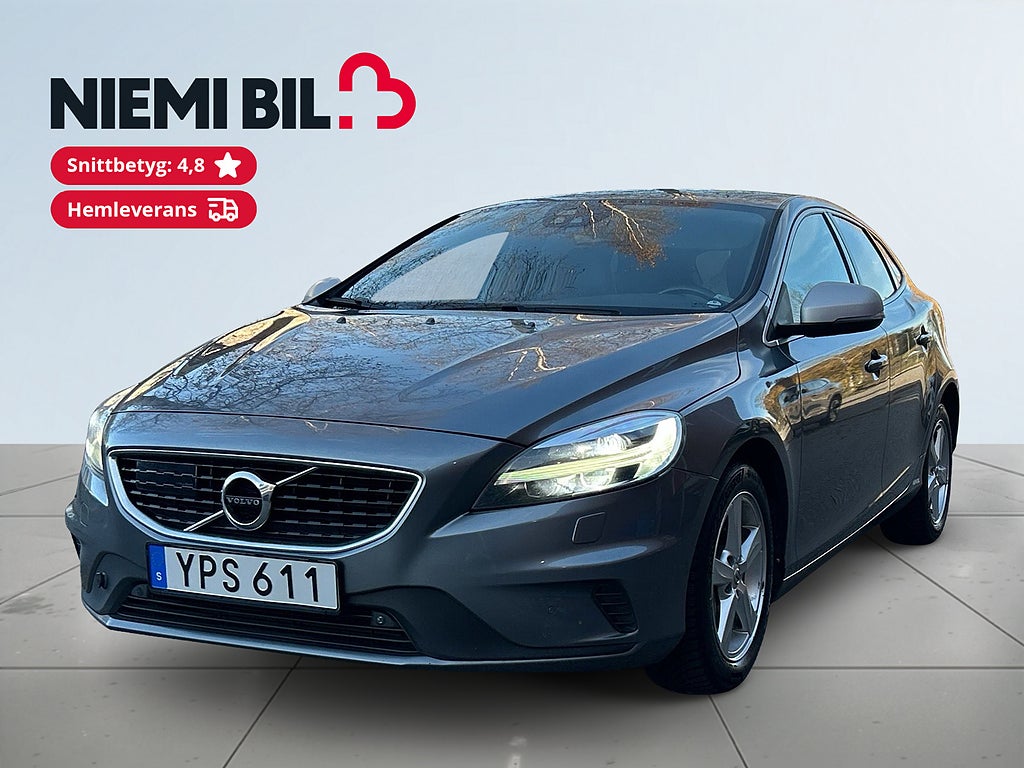 Volvo V40 R-Design Drag/SoV-Däck/Kamera/Psens/MoK-Värmare