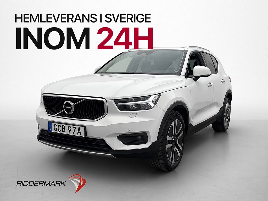 Volvo XC40 B4 Advanced VOC Värmare Kamera CarPlay Adapt-Fart