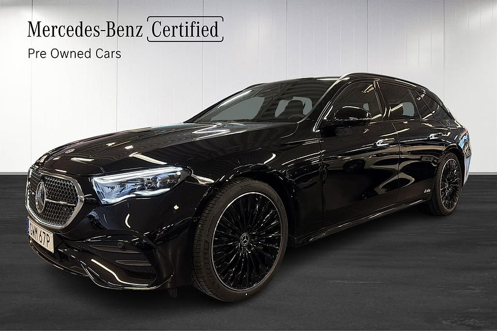 Mercedes-Benz E 300 d e 4MATIC T Moms/Panorama/Burmester/Dragkrok