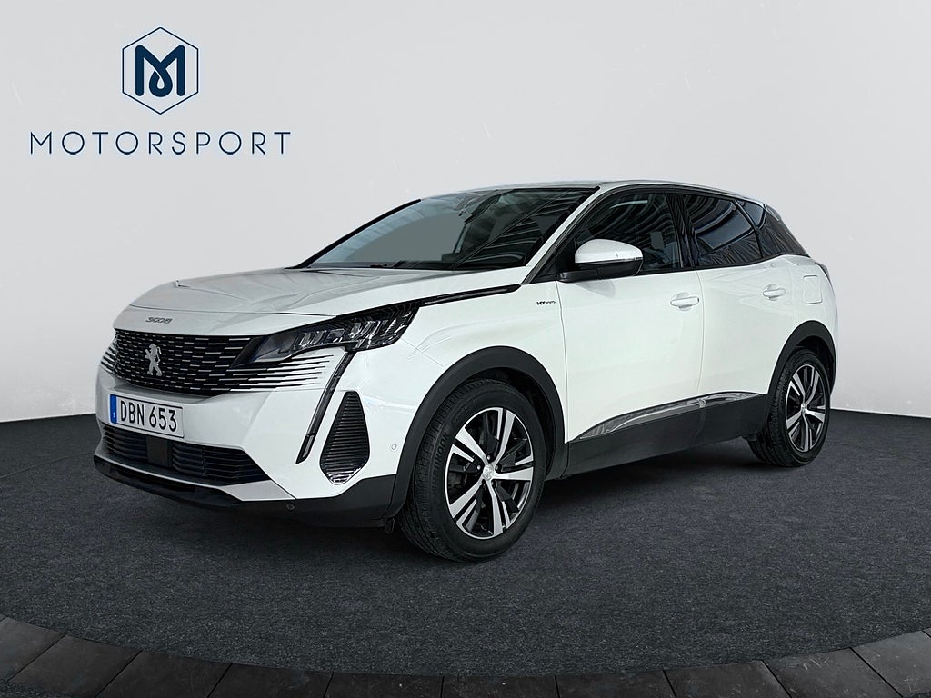 Peugeot 3008 HYBRID 224hk Aut Dragkrok Farthållare Helljusassistent