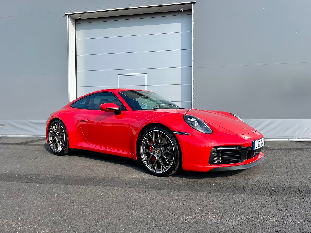 Porsche 911 992 Carrera S PDK S-avgas, sport Chrono 1-ägare.