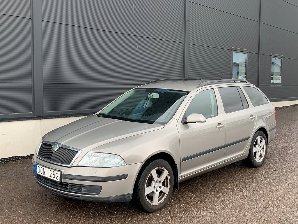 Škoda Octavia Stasjonsvogn 1.6 MPI Automatisk, 6-trinn, 102hk, 2006