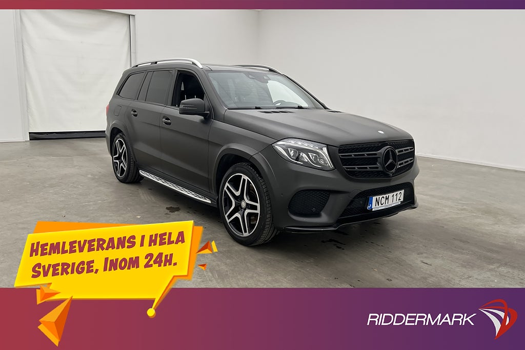 Mercedes-Benz GLS 350 d 258hk 4M AMG 7-Sits 360° Pano Luft