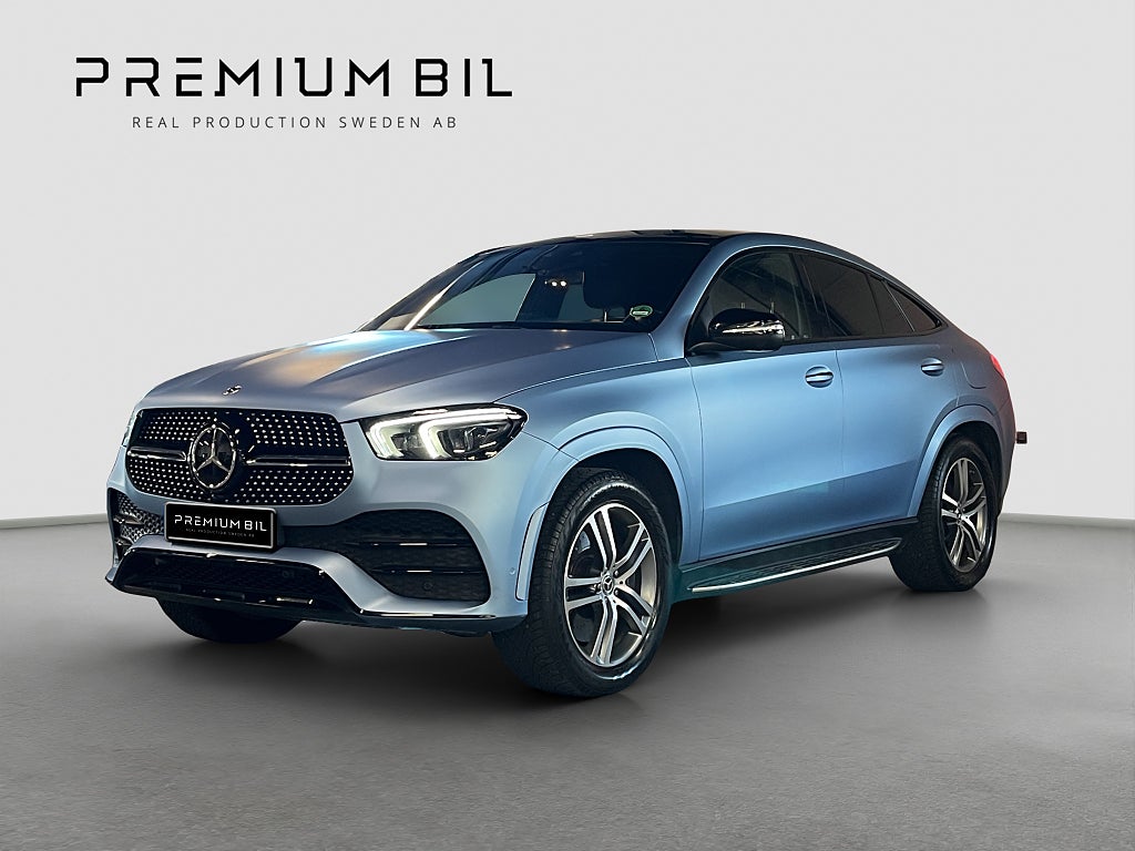 Mercedes-Benz GLE350 de 350 de 4MATIC Coupé AMG 1 ägare/Pano/Burmester/Momsbil