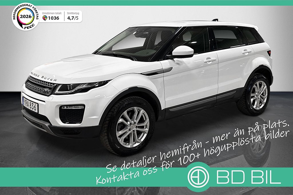 Land Rover Range Rover Evoque 2.0 TD4 AWD KAMERA NAVI SKINN