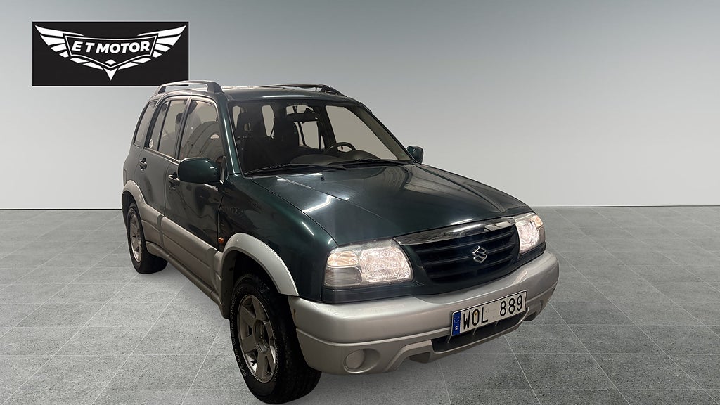 Suzuki Grand Vitara 5-dörrar 2.0 DOHC 16V VVT 4WD NYBESIKTIGAD KAMKEDJA