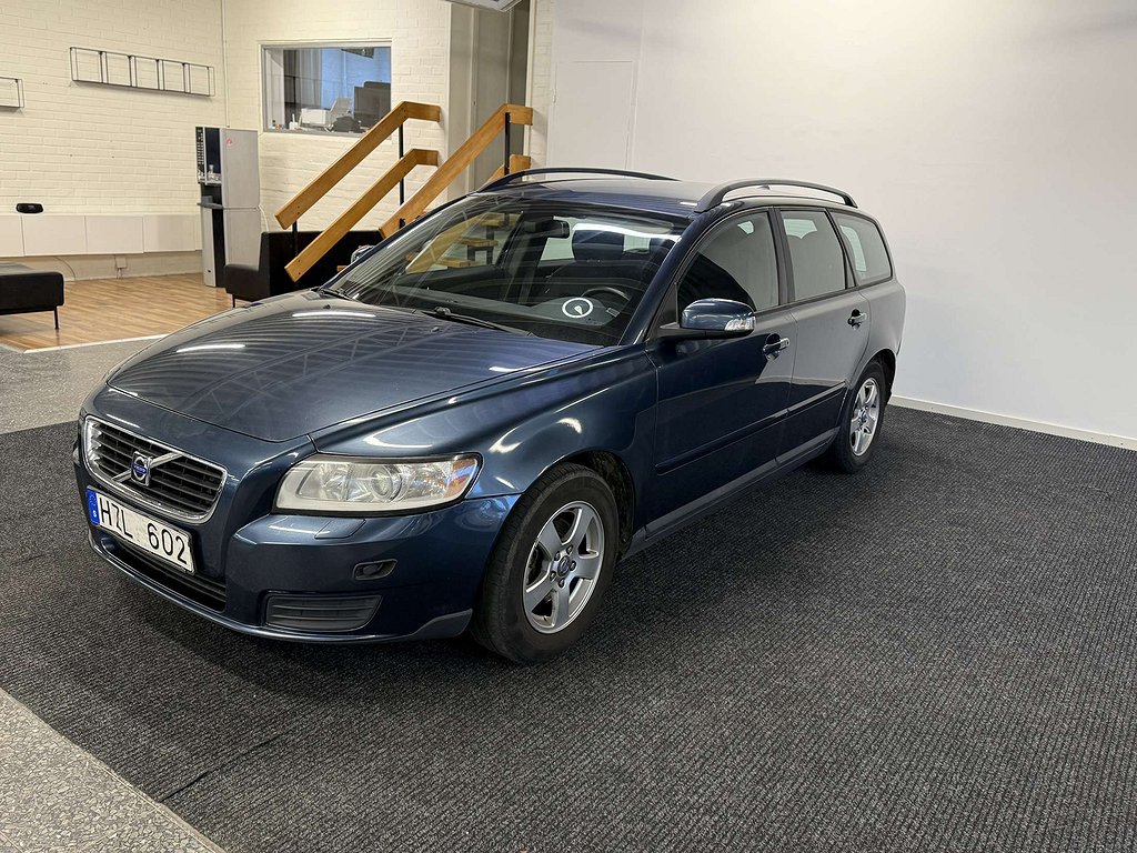 Volvo V50 1.8 Flexifuel Kinetic Euro 4 Besiktigad