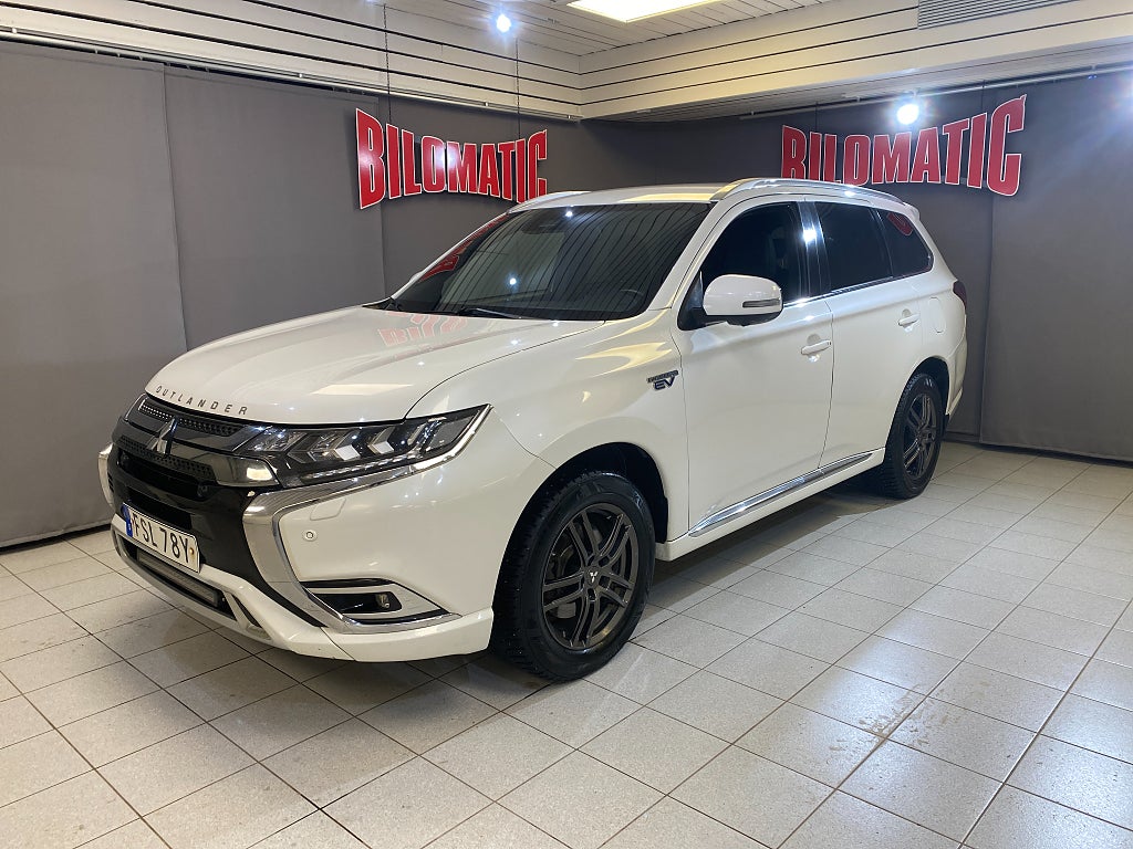 Mitsubishi Outlander PHEV 2,4 Business X Skinn Drag V-hjul 4WD