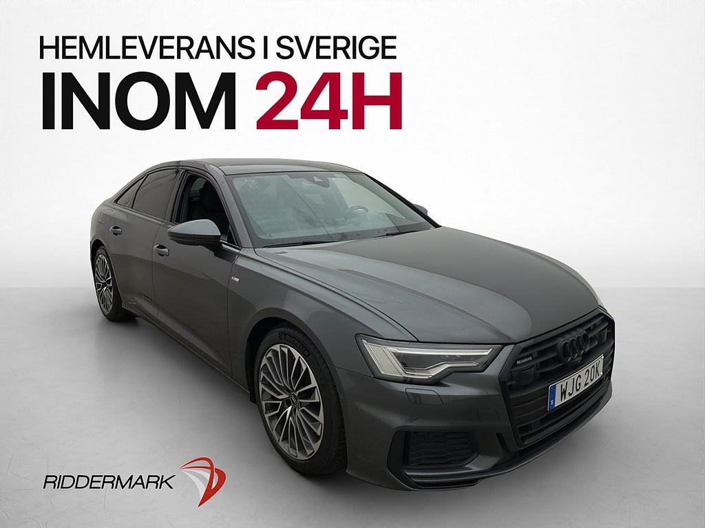 Audi A6 55 TFSI e Q S-Line Taklucka B&O Cockpit 360° MOMS