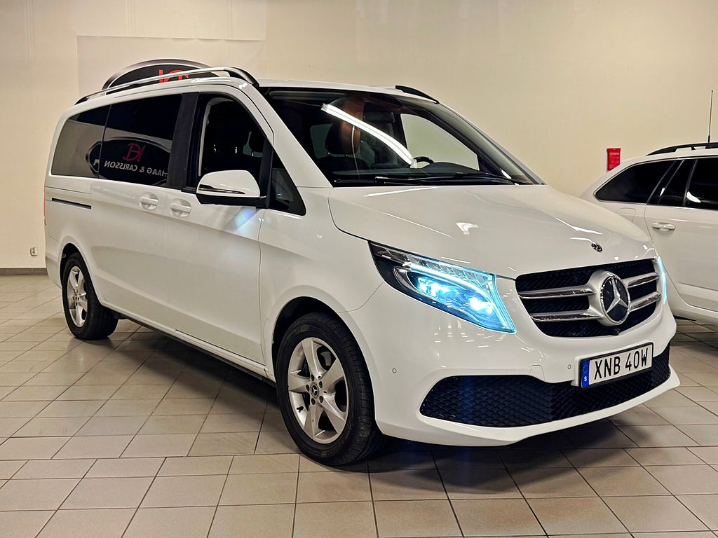 Mercedes-Benz V 220d 4MATIC 3,2t 9G-Tronic 163HK 7-Sits VAT/Moms