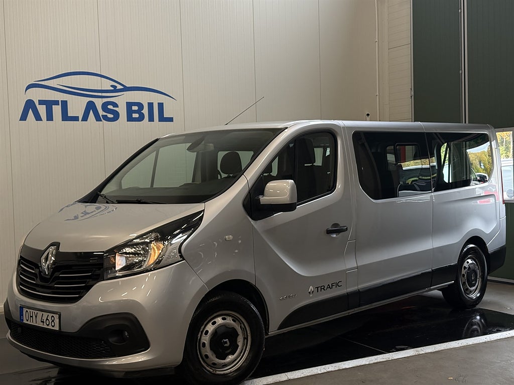 Renault Trafic Kombi 2.7t 1.6 dCi Manuell 125hk/9-Sits/Kamera/SoV
