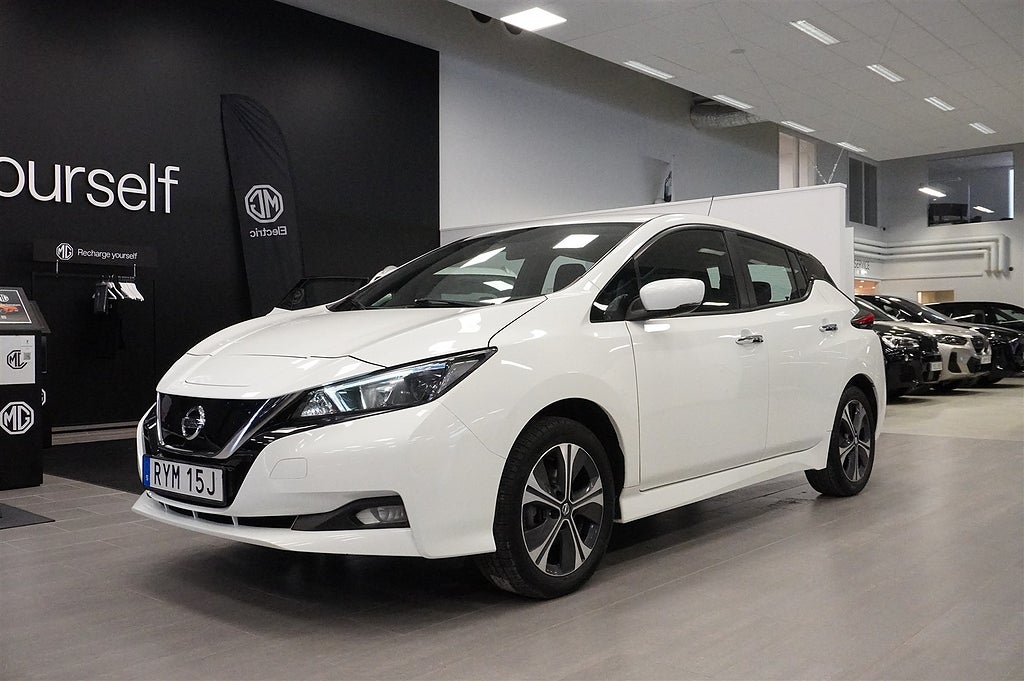 Nissan Leaf Ränta 0,99% | E Acenta Kaamera 62 kWh