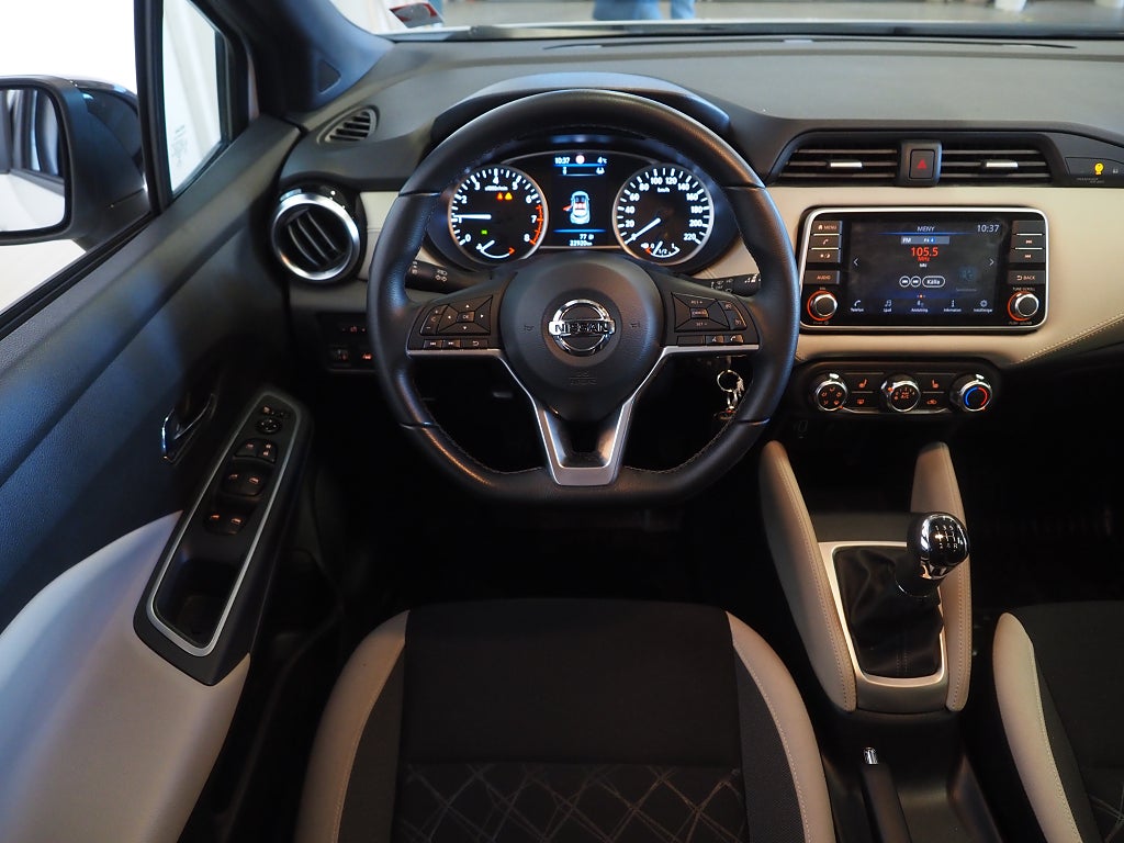 Nissan Micra N-TECH 92hk  1 ägare | Moms | CarPlay | 2022