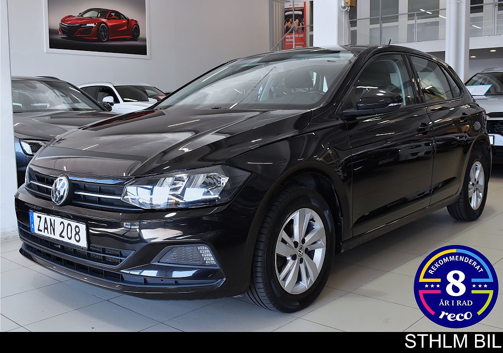 Volkswagen Polo 1.0 TSI Base DSG Bluetooth Nyservad 2 brukare Euro 6
