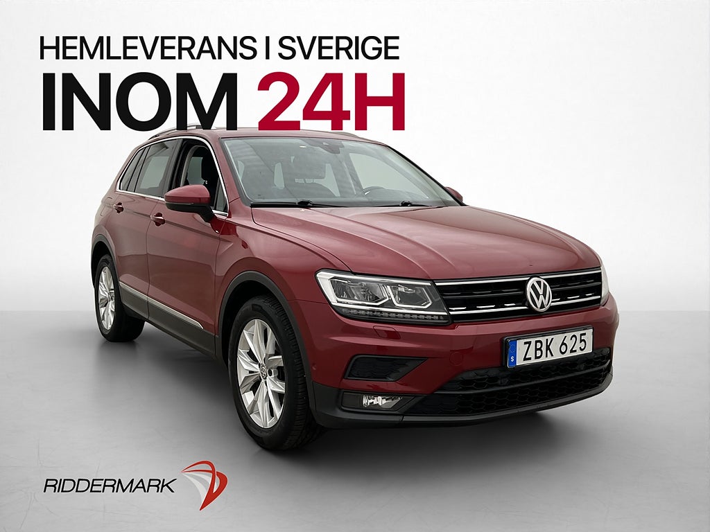 Volkswagen Tiguan 1.4 TSI 150hk 4M Kamera Värmare Drag
