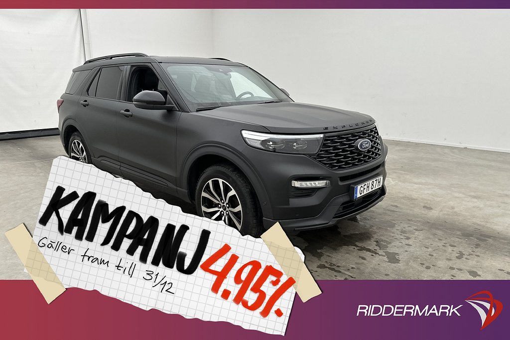 Ford Explorer Plug-In AWD 457hk ST-Line 7-sits P 4,95% Ränta