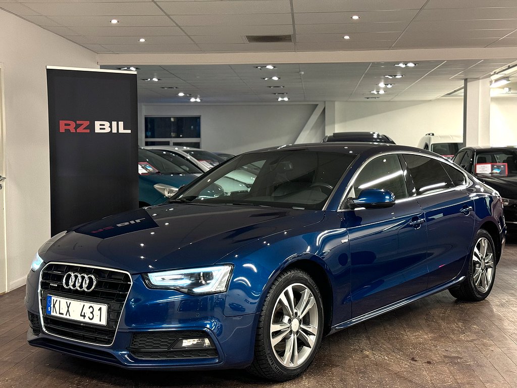 Audi A5 Sportback 2.0TDI S-Line#EXCLUSIVE#Quattro 1700kr/mån