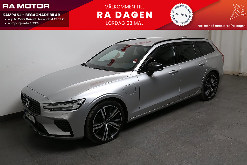 Volvo V60 Recharge T6 AWD 340hk R-Design |Navi|Kamera|Voc| 2022