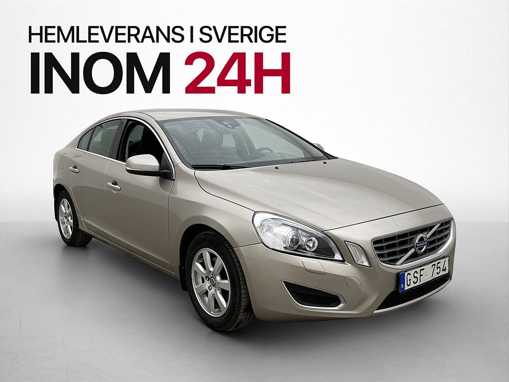 Volvo S60 T3 150hk Momentum Välservad Låga mil Få Brukare
