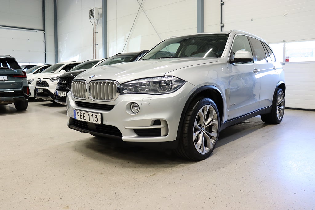 BMW X5 xDrive50i Steptronic H/K 360° Läder Pano Keyless 450hk