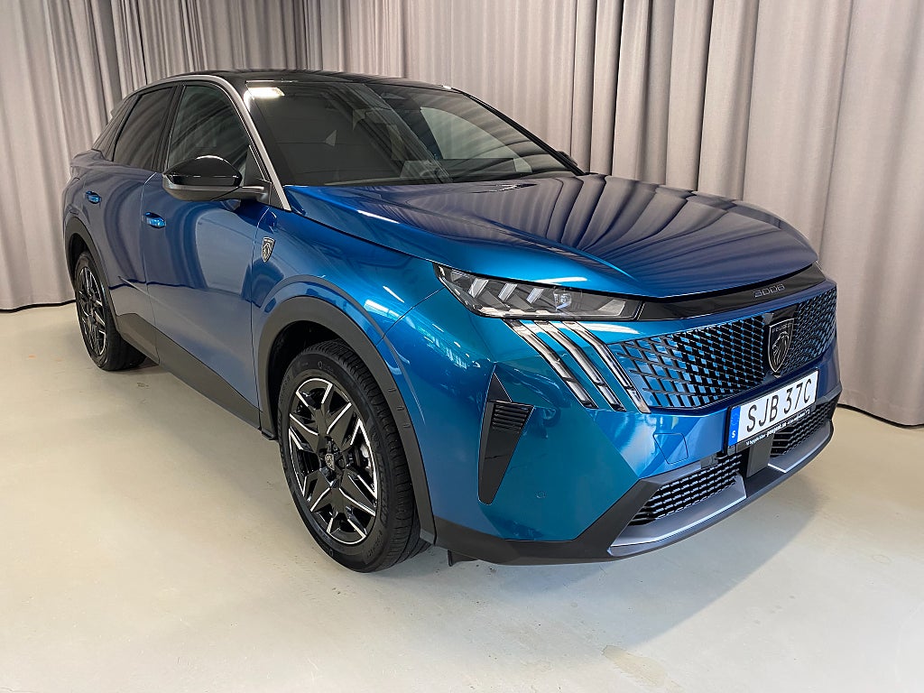 Peugeot 3008 GT Hybrid 145hk Automat. Navi, Rattvärme