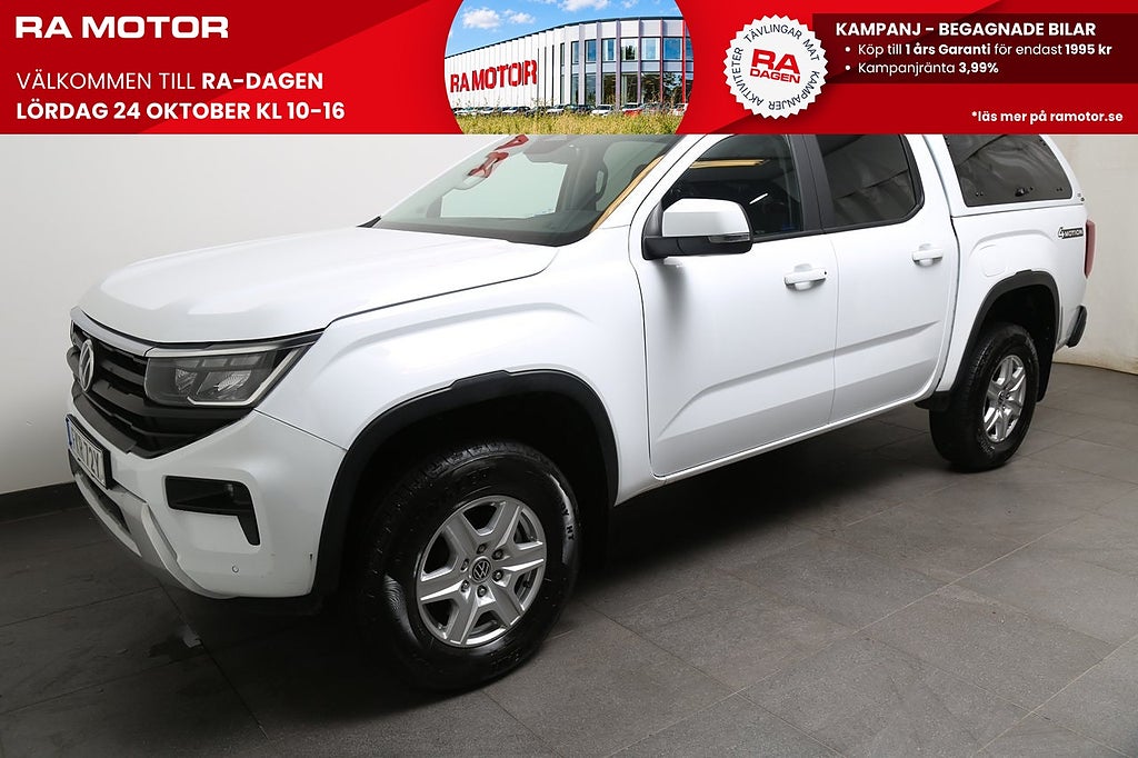 Volkswagen Amarok 2,0 TDI 4Motion Life DSG Flak Kåpa P-värme Drag Leasbar 2025