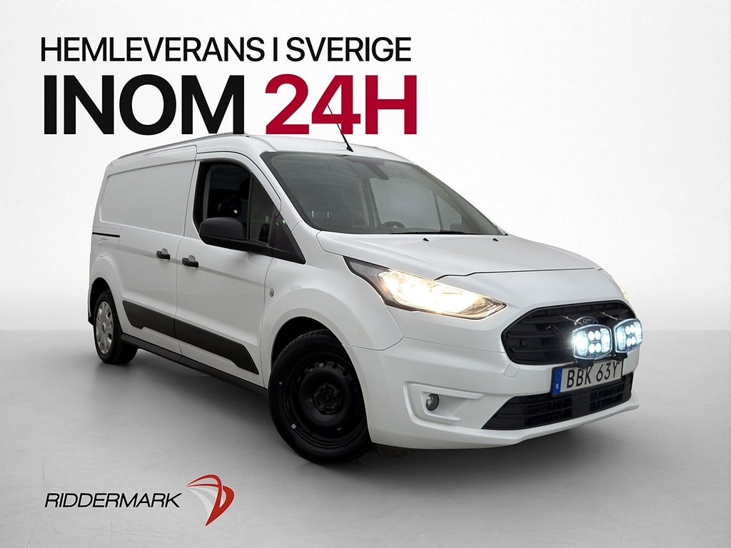 Ford Transit Connect LWB Värm Drag B-Kamera V-Inredd CARPLAY