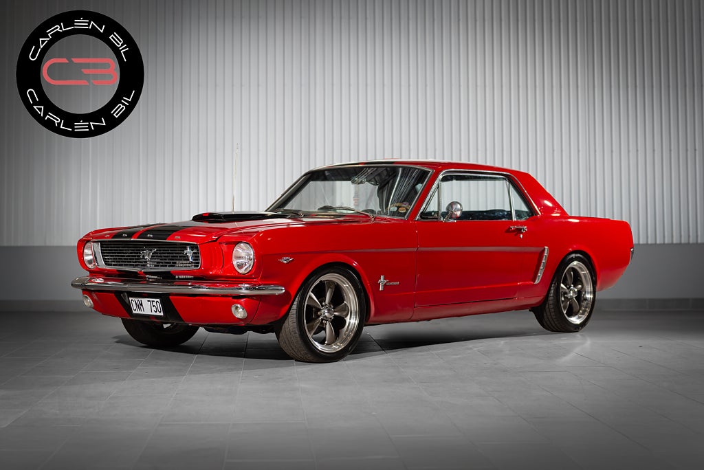 Ford Mustang Hardtop 4.7 V8 Cruise-O-Matic 1965 4 Brukare
