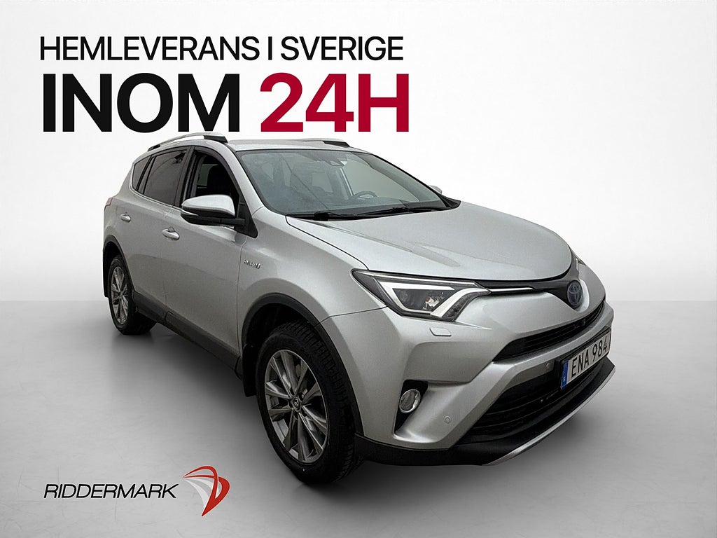 Toyota RAV4 2.5 Hybrid AWD Executive Kamera Navi Skinn Drag