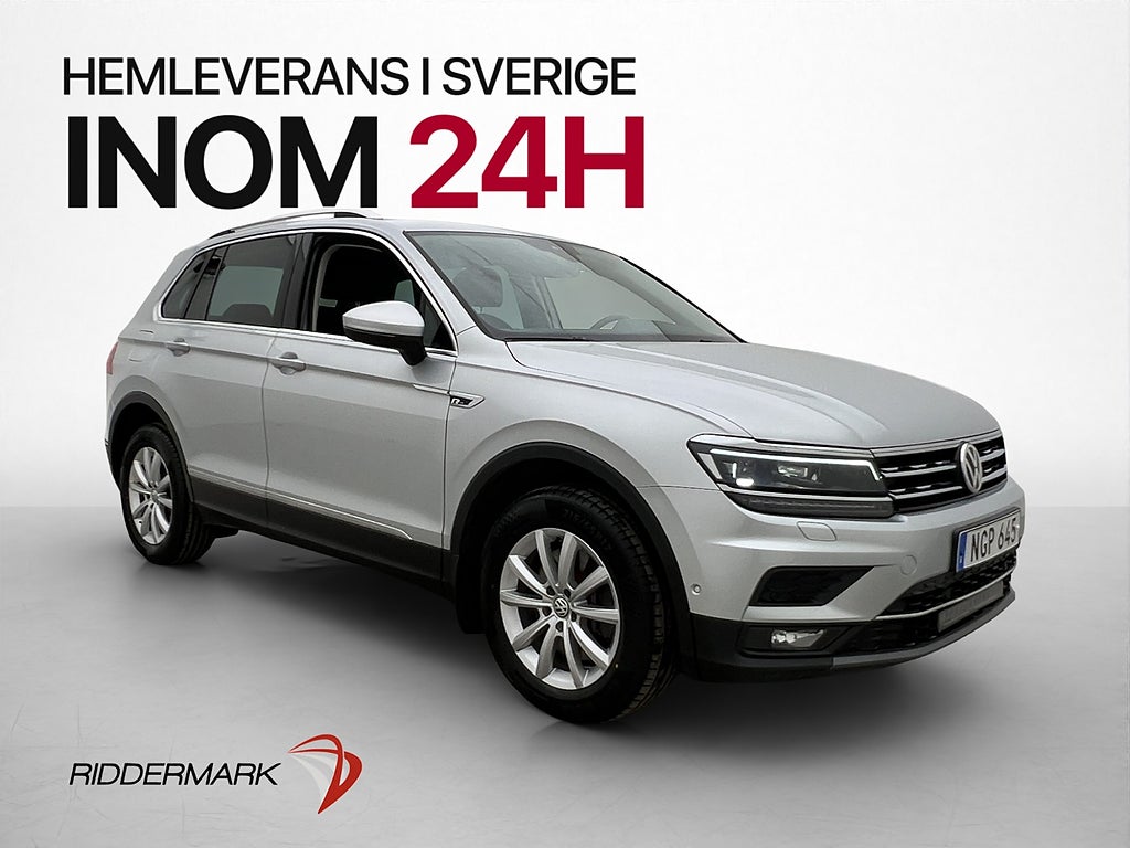 Volkswagen Tiguan TDI 4M Värmare Cockpit Kamera CarPlay Drag