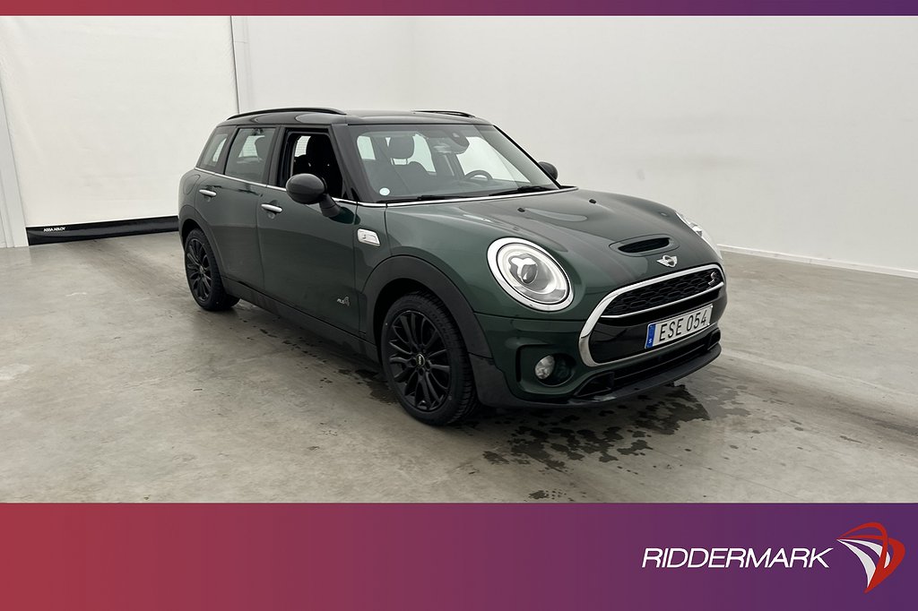 MINI Clubman S ALL4 192hk Salt II Psensorer Sportstolar