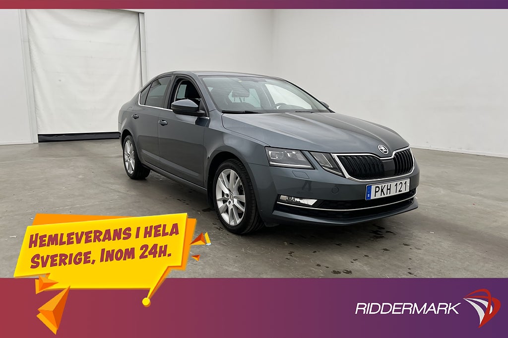 Skoda Octavia 1.4 TSI 150hk Kamera Värmare Canton CarPlay