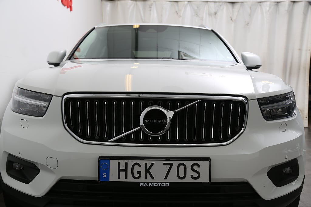 Volvo XC40 Recharge T4 Plug-in Inscription H/K Orrefors Drag Moms 2022