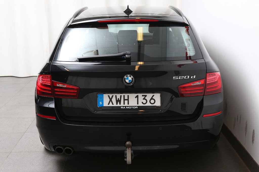BMW 520 d 190hk Touring Aut Skinn Dragkrok 2017