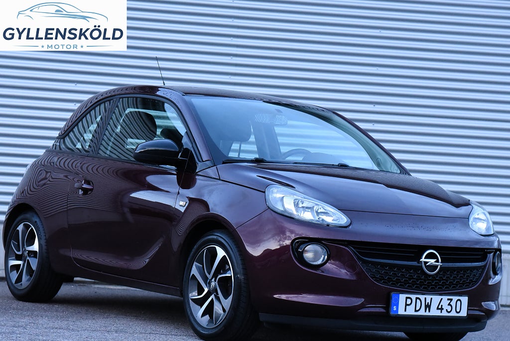 Opel Adam 1.4 87hk | Stjärnhimmeltak Rattvärme Apple Carplay GPS