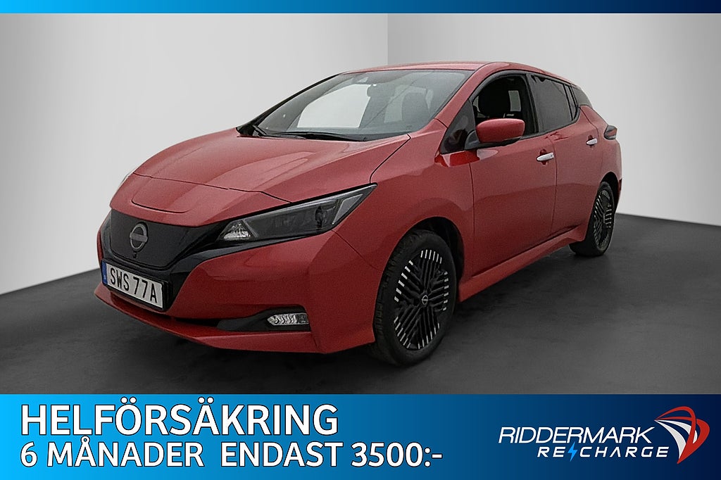 Nissan Leaf e+ 62kWh N-Connecta Värmare 360° Rattvärme MOMS