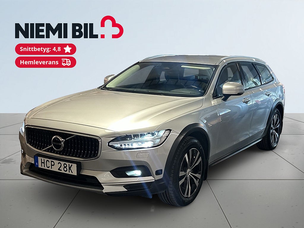 Volvo V90 Cross Country B4 AWD Aut Momentum Dvärm/MoK/Kamera/Drag/BLIS/Navi/SoV