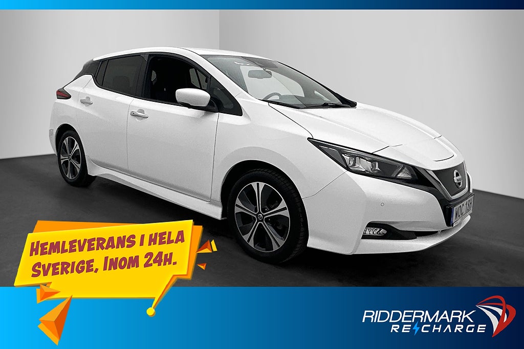 Nissan Leaf 150hk 360° Kamera Rattvärme CarPlay