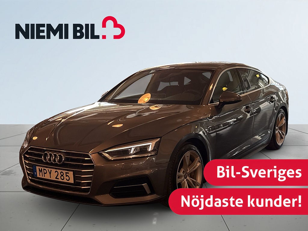 Audi A5 Sportback 2.0 TFSI quattro Drag/SoV/Cockpit/B-värm