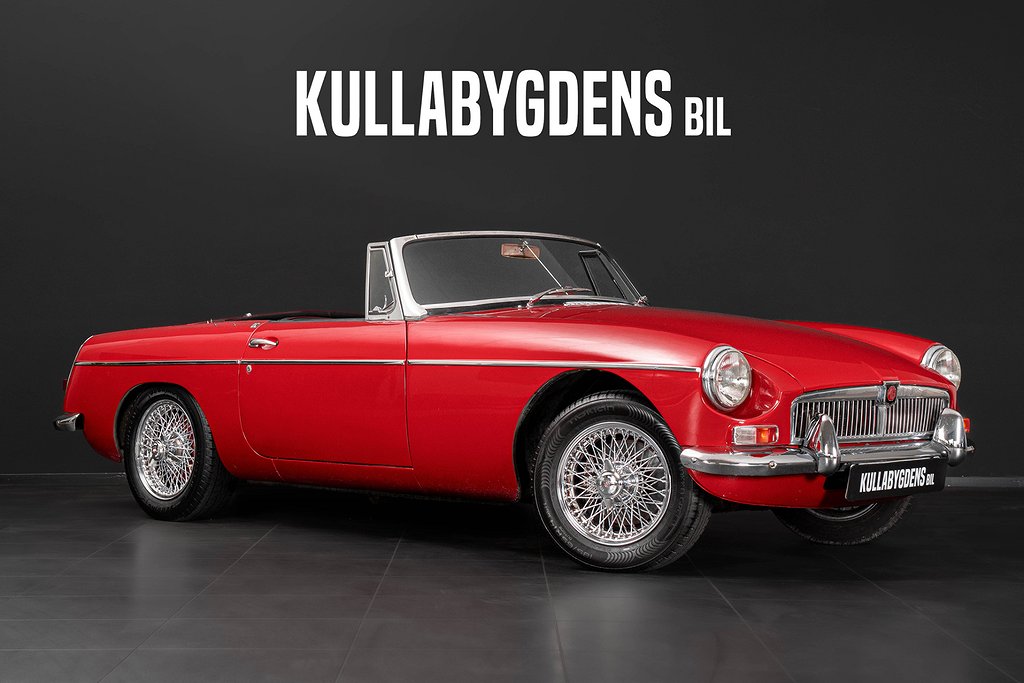 MG MGB Roadster 1.8 Manuell | Renoverad | Overdrive