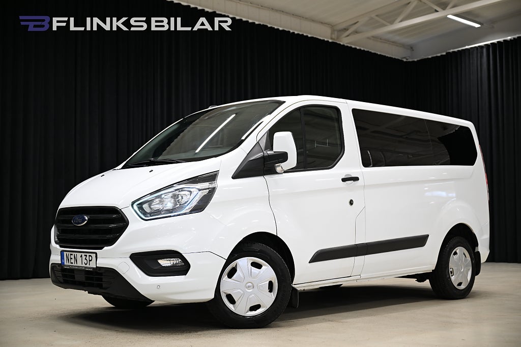 Ford Transit Custom 130HK Automat|9-Sits|NyKamrem|Backkamera|Leasbar