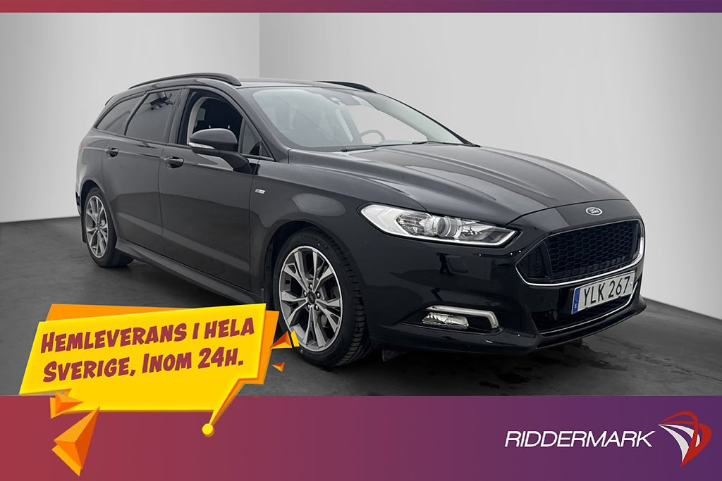 Ford Mondeo Kombi 160hk ST-Line CarPlay Dragkrok P-Sensorer