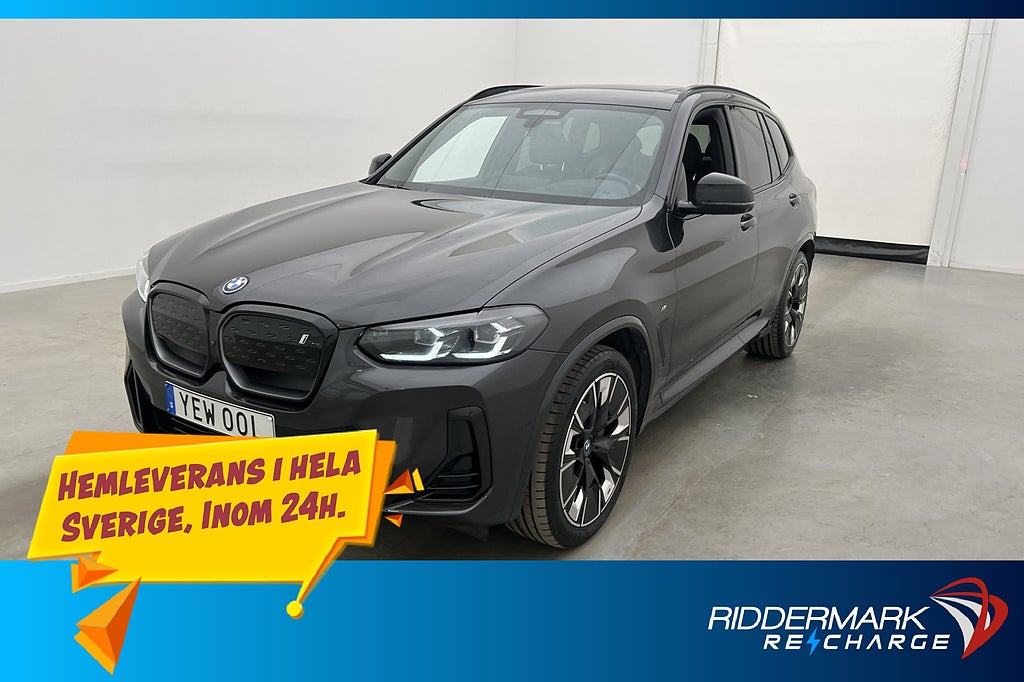 BMW iX3 286hk Charged Plus M Sport Pano H/K Head Up Drag 360