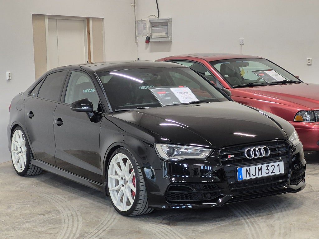 Audi S3 Sedan 2.0 TFSI quattro Euro 6 Stertman 500hk