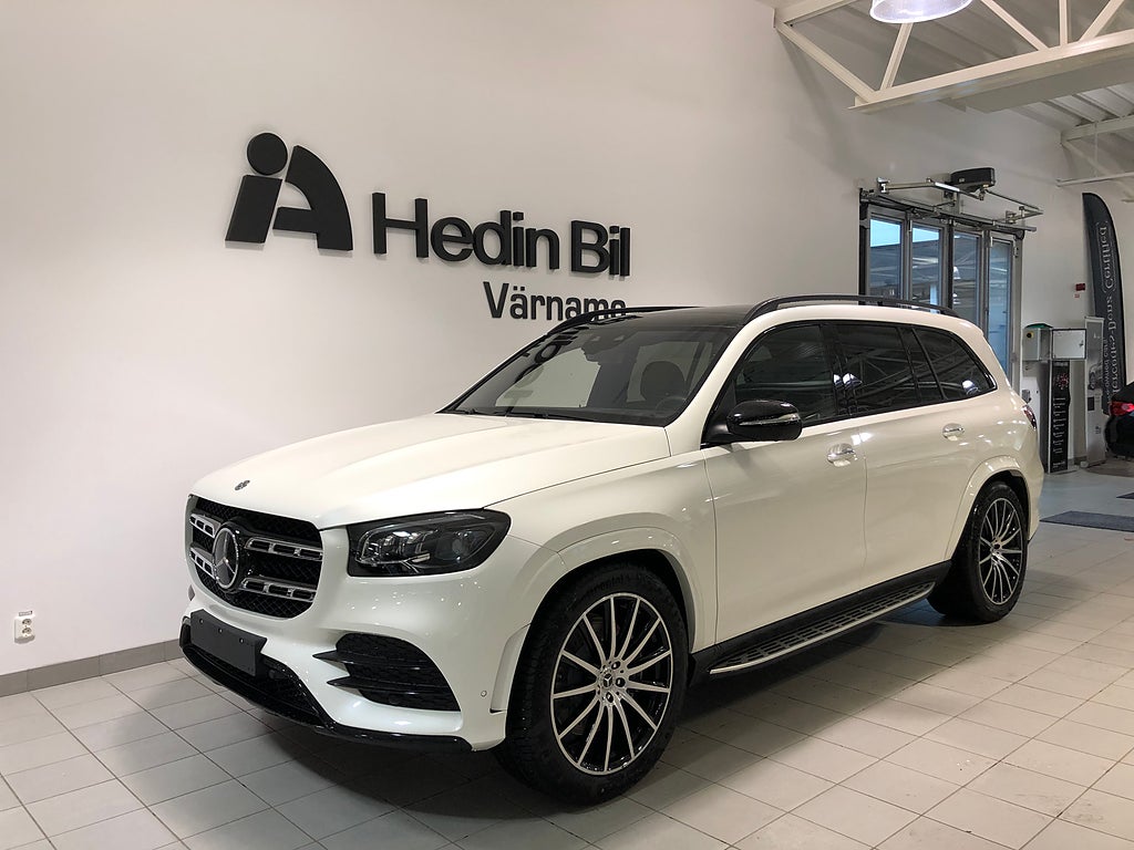 Mercedes-Benz GLS 400d 4-M AMG Värmare Massagestolar