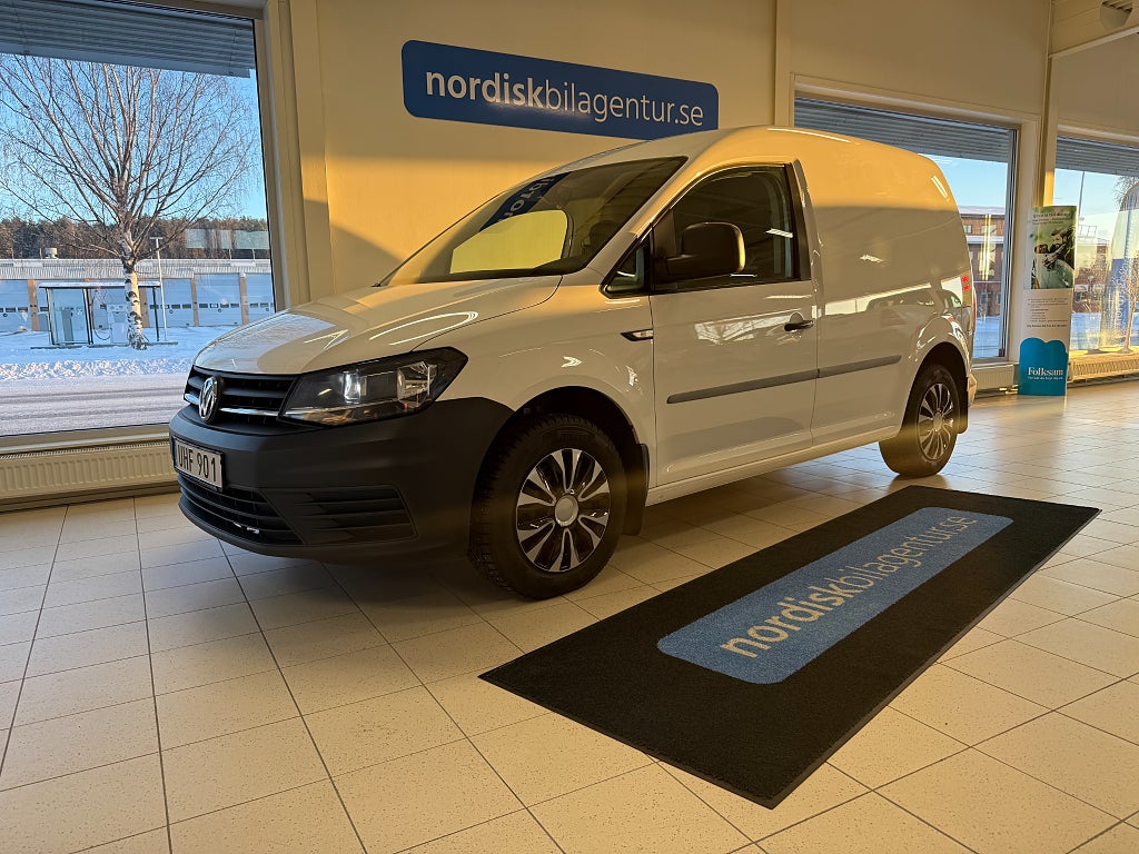 Volkswagen Caddy Van 2.0TDi EU6 Skåp*D-Värmare S/V-dubb Drag