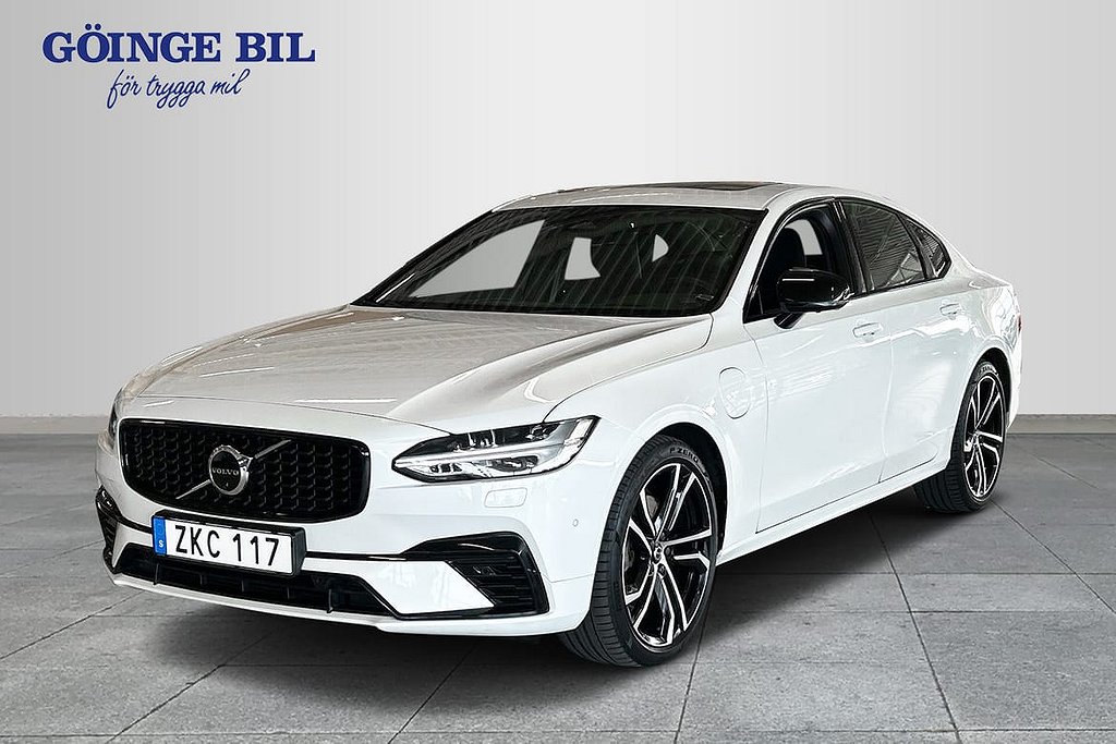 Volvo S90 3.95% KAMPANJRÄNTA Recharge T8 R-Design MOMS/ Drag/ Taklucka/ H/